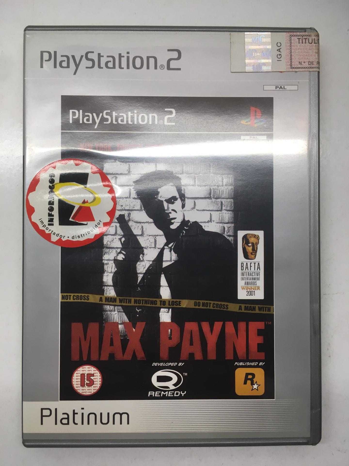 PS2 - Max Payne (óptimo estado)
