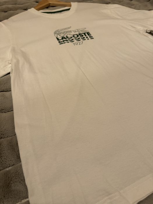 T-shirt lacoste white