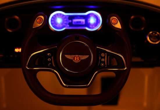 Auto na Akumulator Bentley  biały
