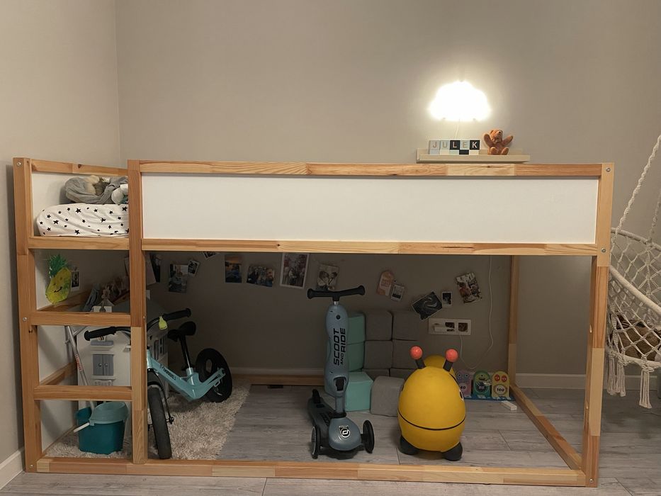 Piętrowe łóżeczko dziecięce IKEA KURA