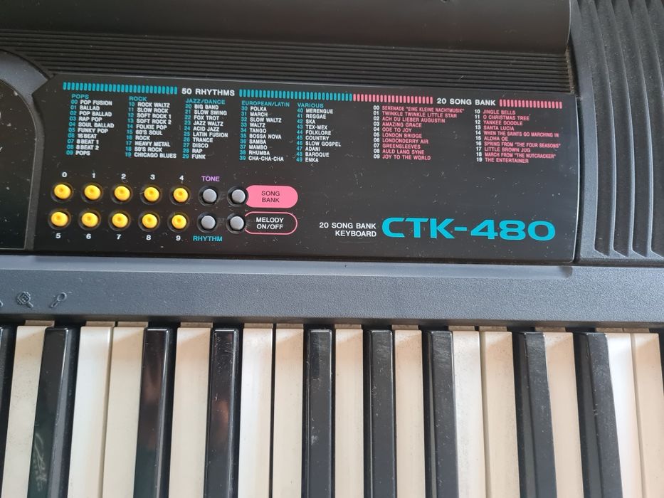 Piano Casio CTK-480