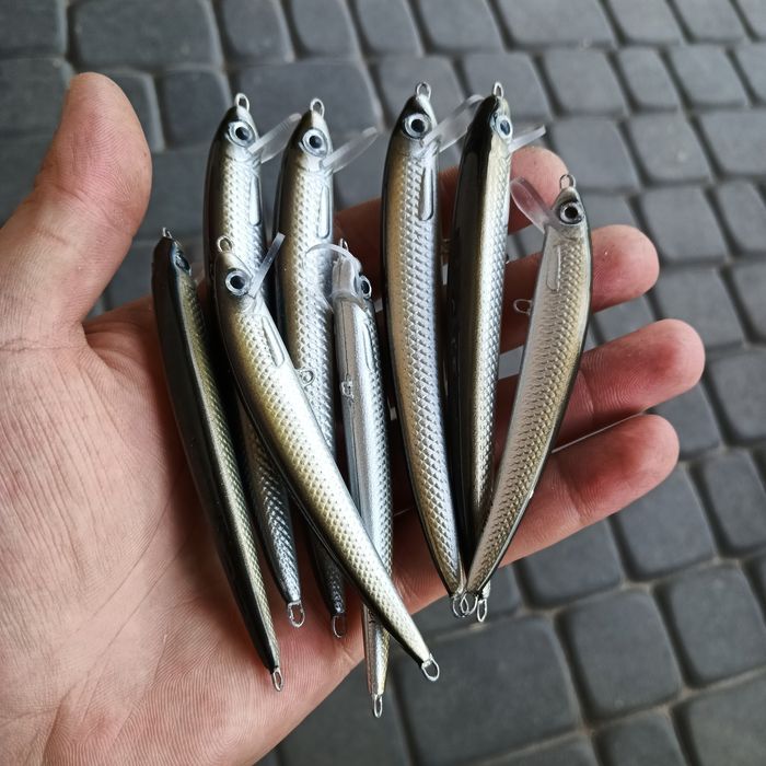 Woblery Sandaczowe Luki Lures 9cm i 11cm 5 kolorów Uzbrojone