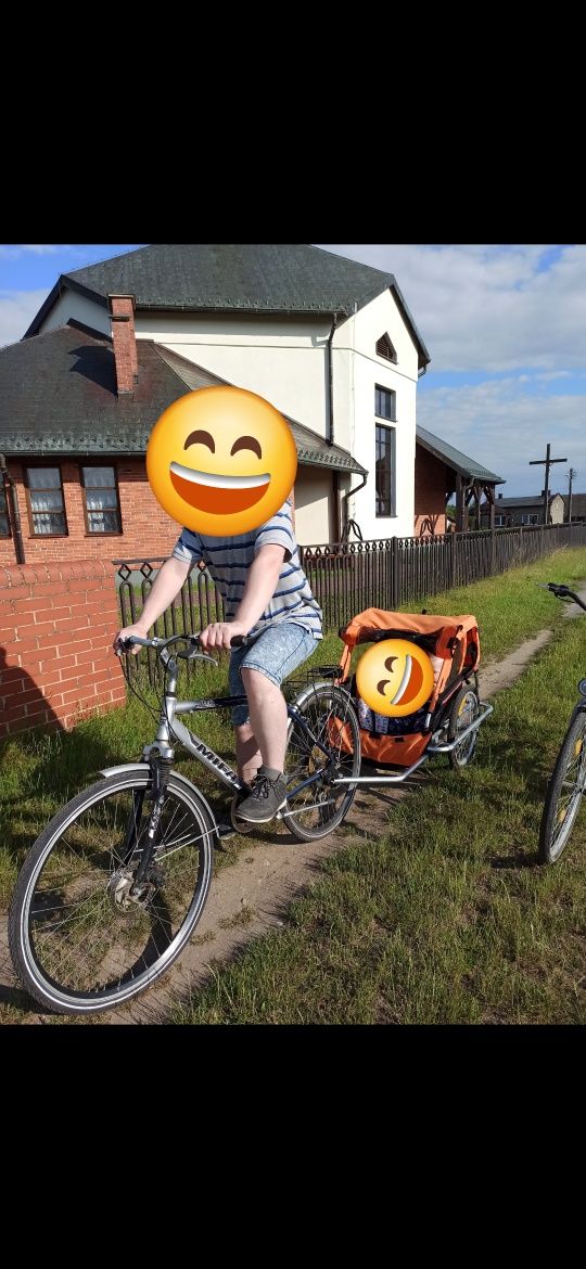 Przyczepka rowerowa dla dzieci