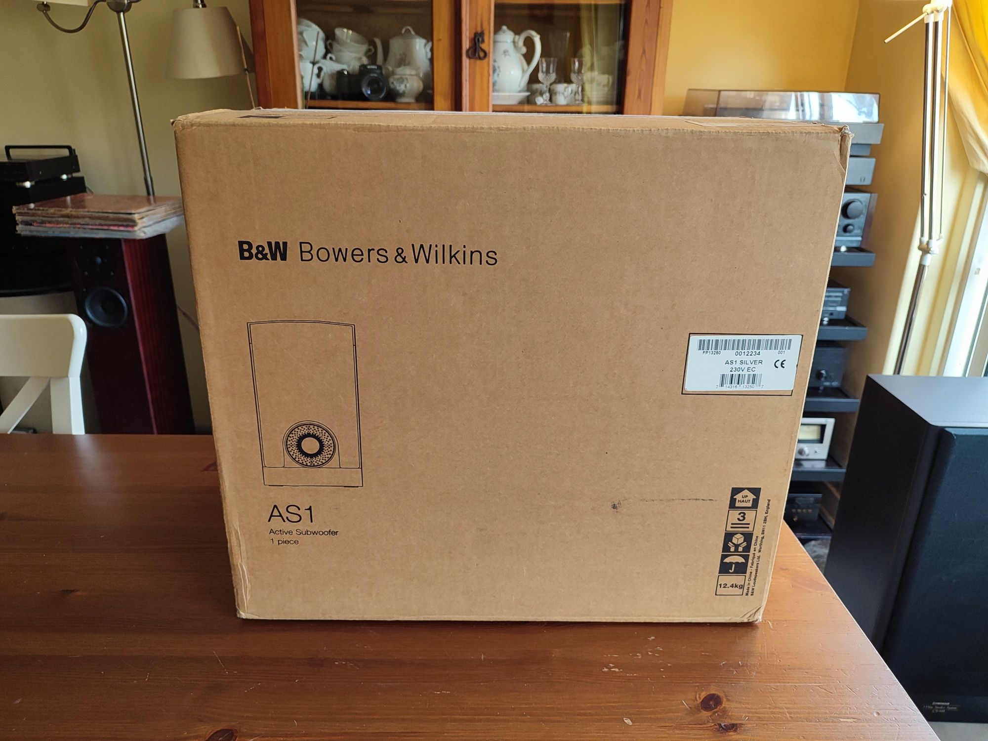 B&W AS1 Subwoofer Hi-Fi Bowers Wilkins 85W Impecável!