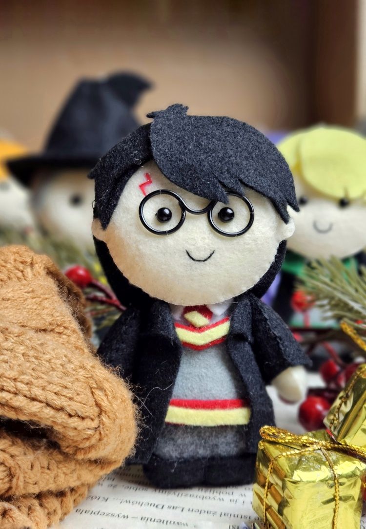 Zabawka filcowa inspirowana filmem Harry Potter 15 cm filc