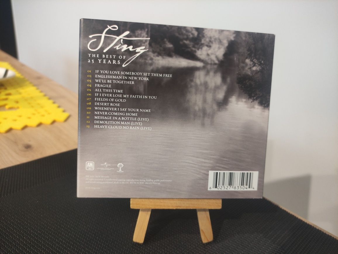 CD The Best Of 25 Years Sting nowa cd
