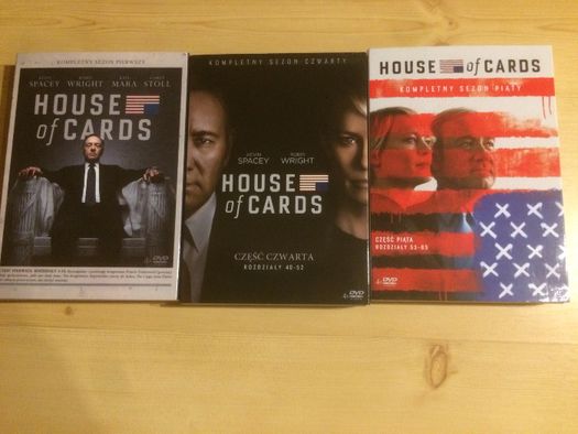 House of cards Sezon 1 DVD serial I