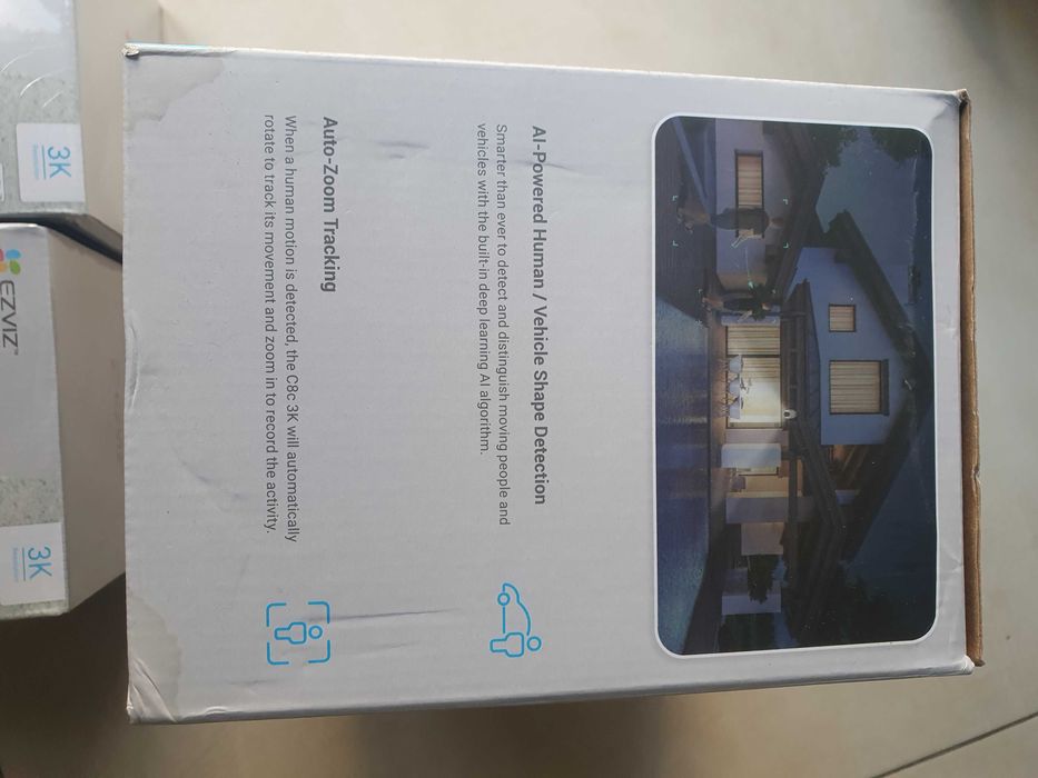 4 unid EZVIZ camera exterior 3K model