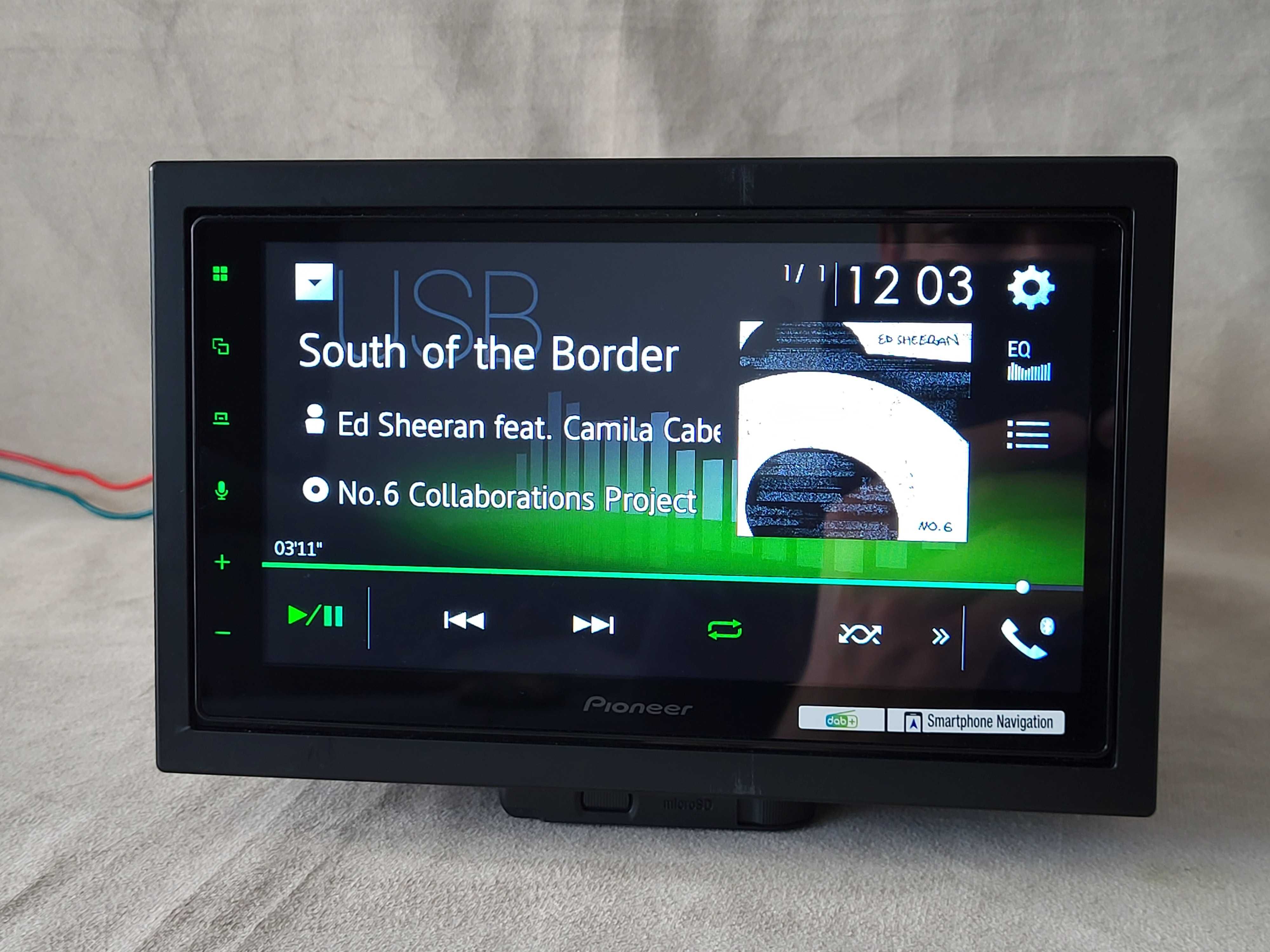 Pioneer SPH-DA250DAB Bluetooth Android Auto CarPlay USB 3xRCA Spotify