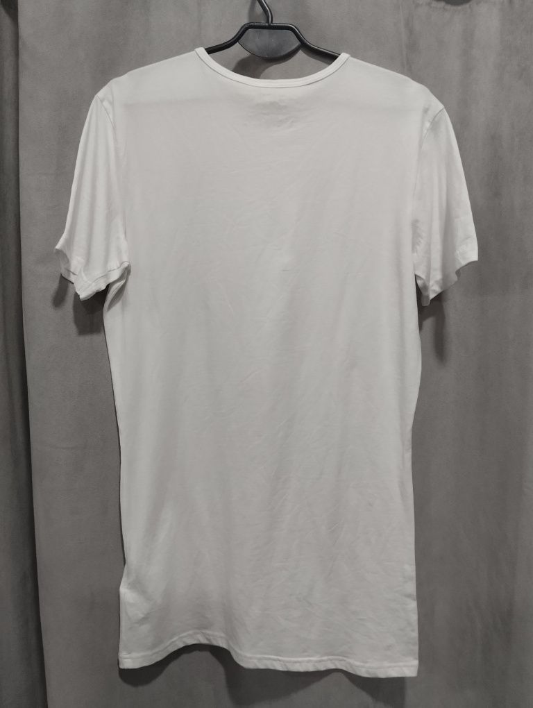 Nowy t-shirt długi męski koszulka piżamowa piżama