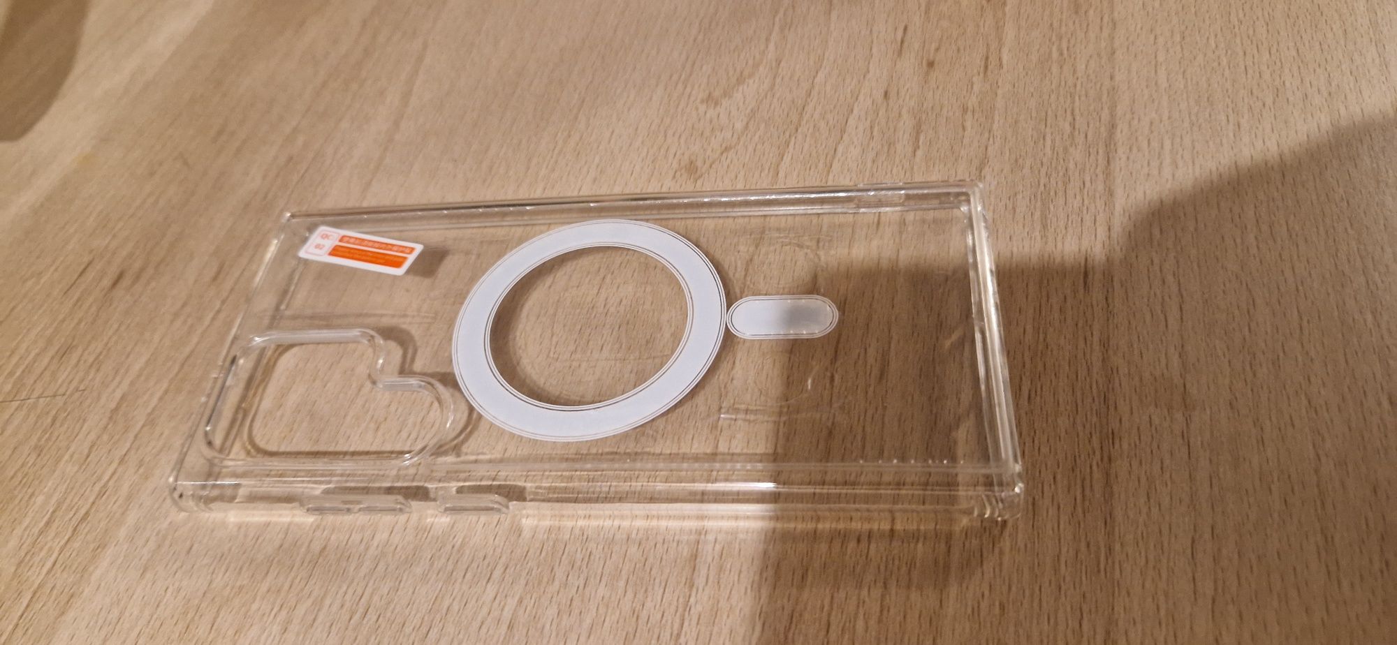 NOWE Etui Magnetyczne MagSafe Clear do Samsung Galaxy S22 Ultra