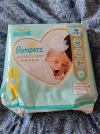 2x Pampers premium care 1 (2-5kg) Wysyłka olx 1 zł