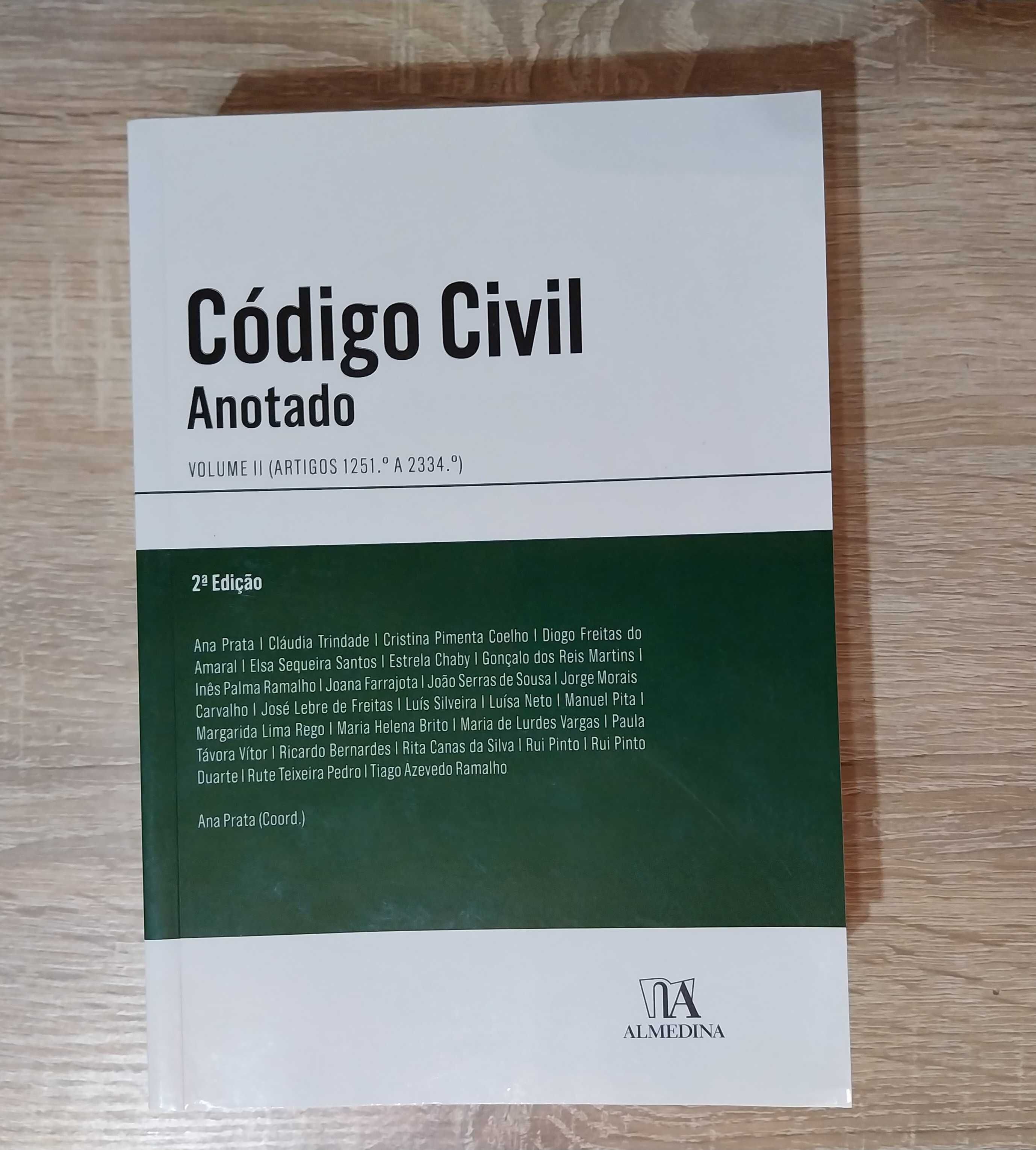 Código Civil Anotado - Volume II - Ana Prata