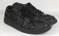 Używane z wadą Air Jordan 1 Retro Low Triple Black 553558 roz. 46