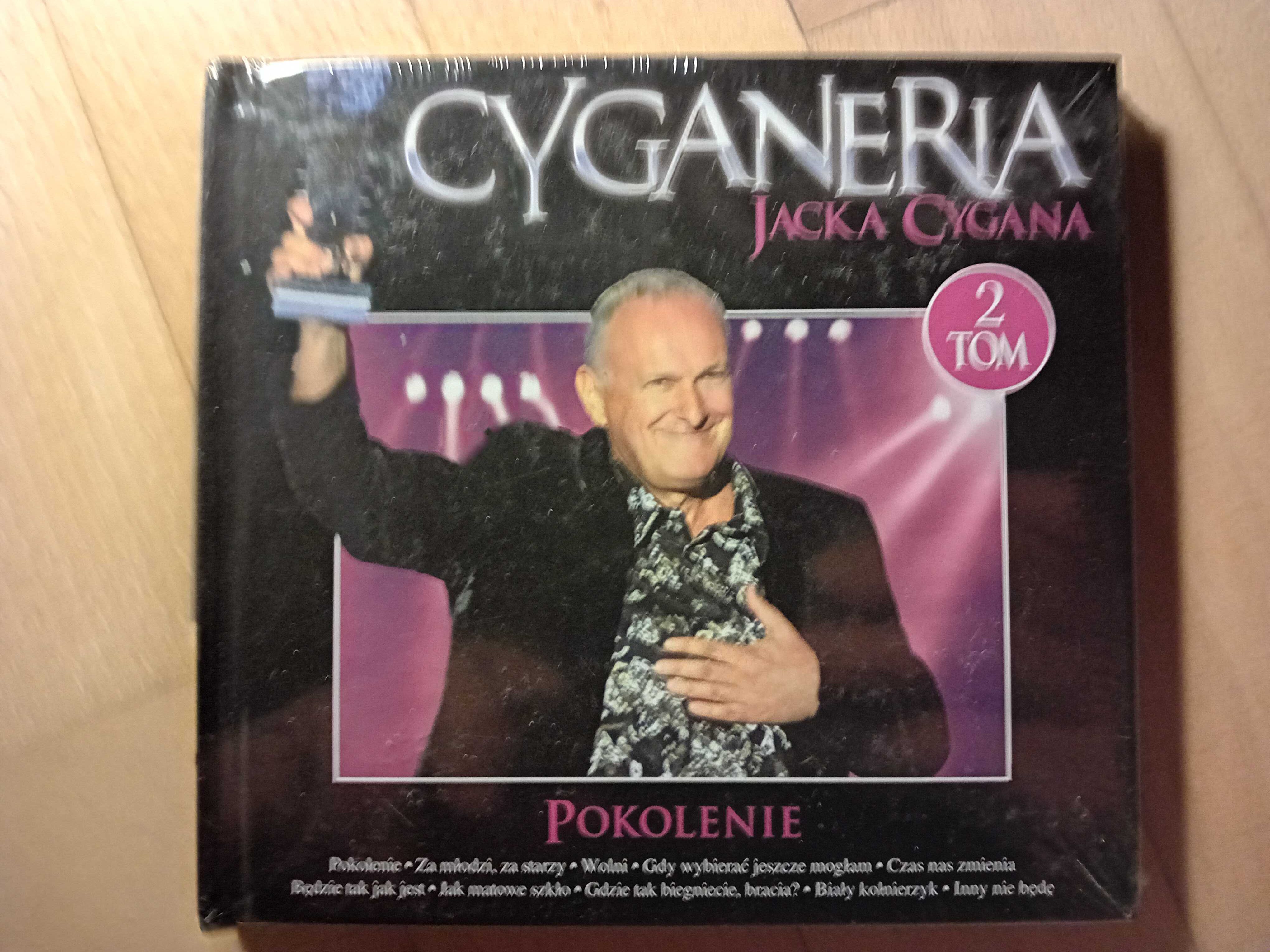 Płyty cd Cyganeria Jacka Cygana komplet 5 płyt