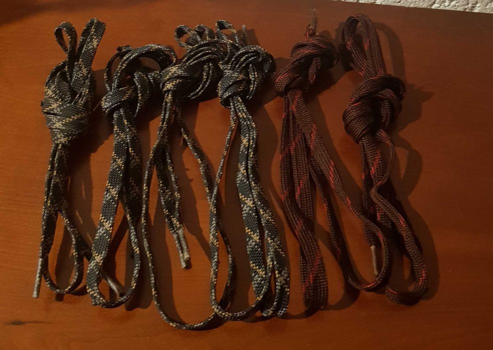 Atacadores para botas 6 unidades Novos.