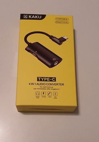 Adapter Audio USB-C do Mini Jack 3.5mm Mikrofon