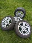 Felgi alum z oponami letnimi Mercedes w204 tam3070 x16j7.5 5x112 tpms