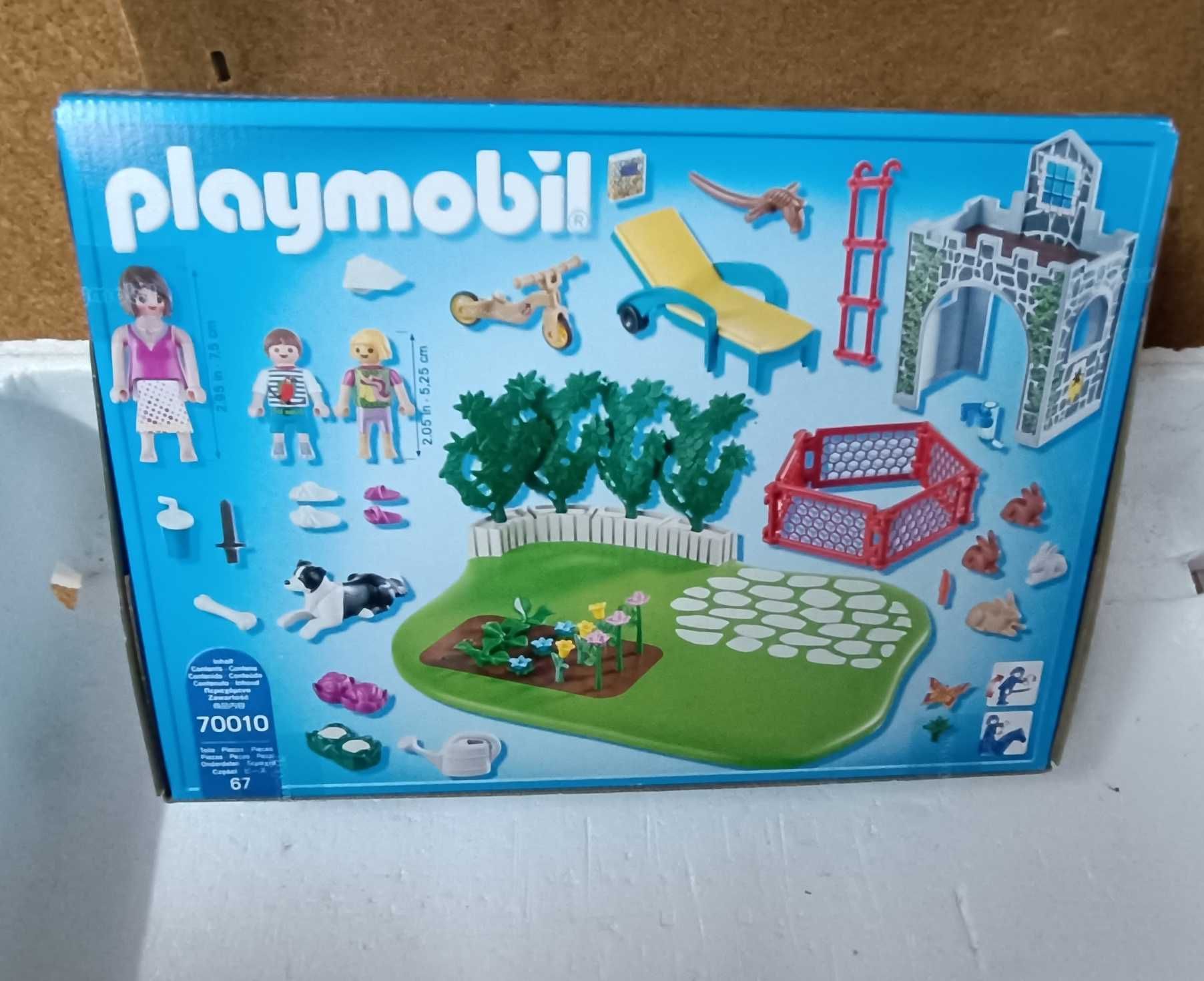 Playmobil 67Pç SuperSet Família no Jardim - Artigo Novo/Selado