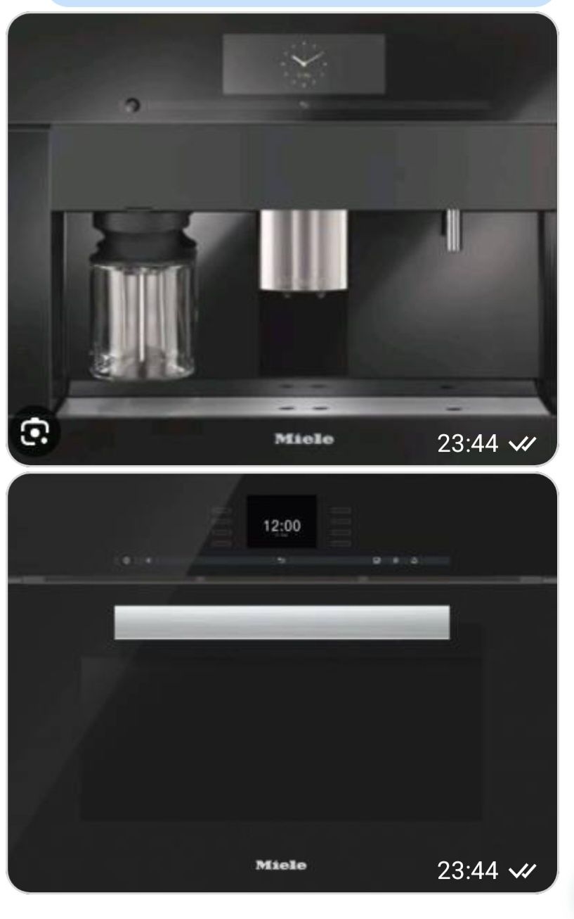 Топ комплект  кавомашина MIELE CVA 6805 та пароконвектомату DGC6600