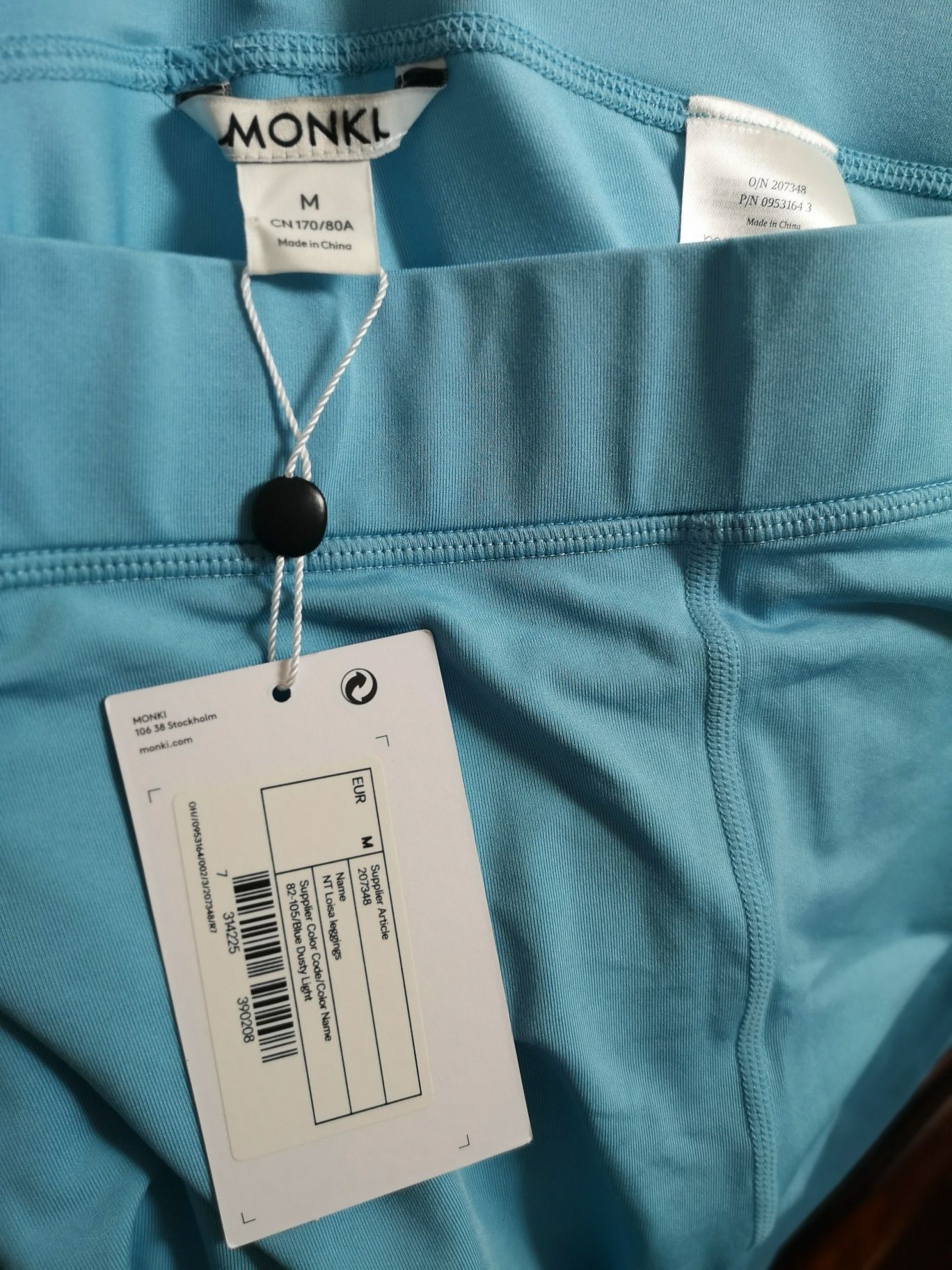 Nowe spodnie legginsy sportowe damskie m 38 oryginalne markowe Monki n