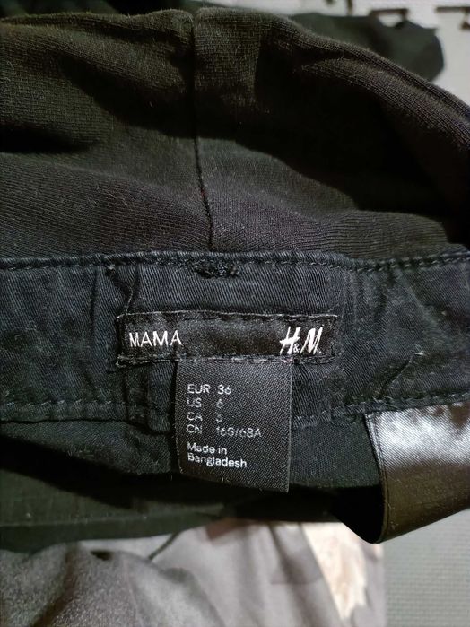 Spodnie ciążowe mama H&M jak nowe