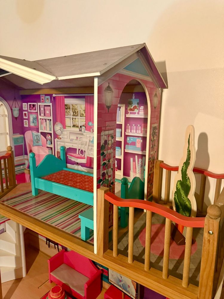 Casa de bonecas criança