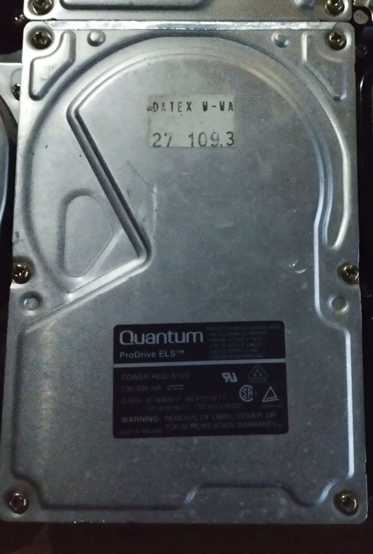 6 dysków HDD ATA z lat 90/00 RETRO