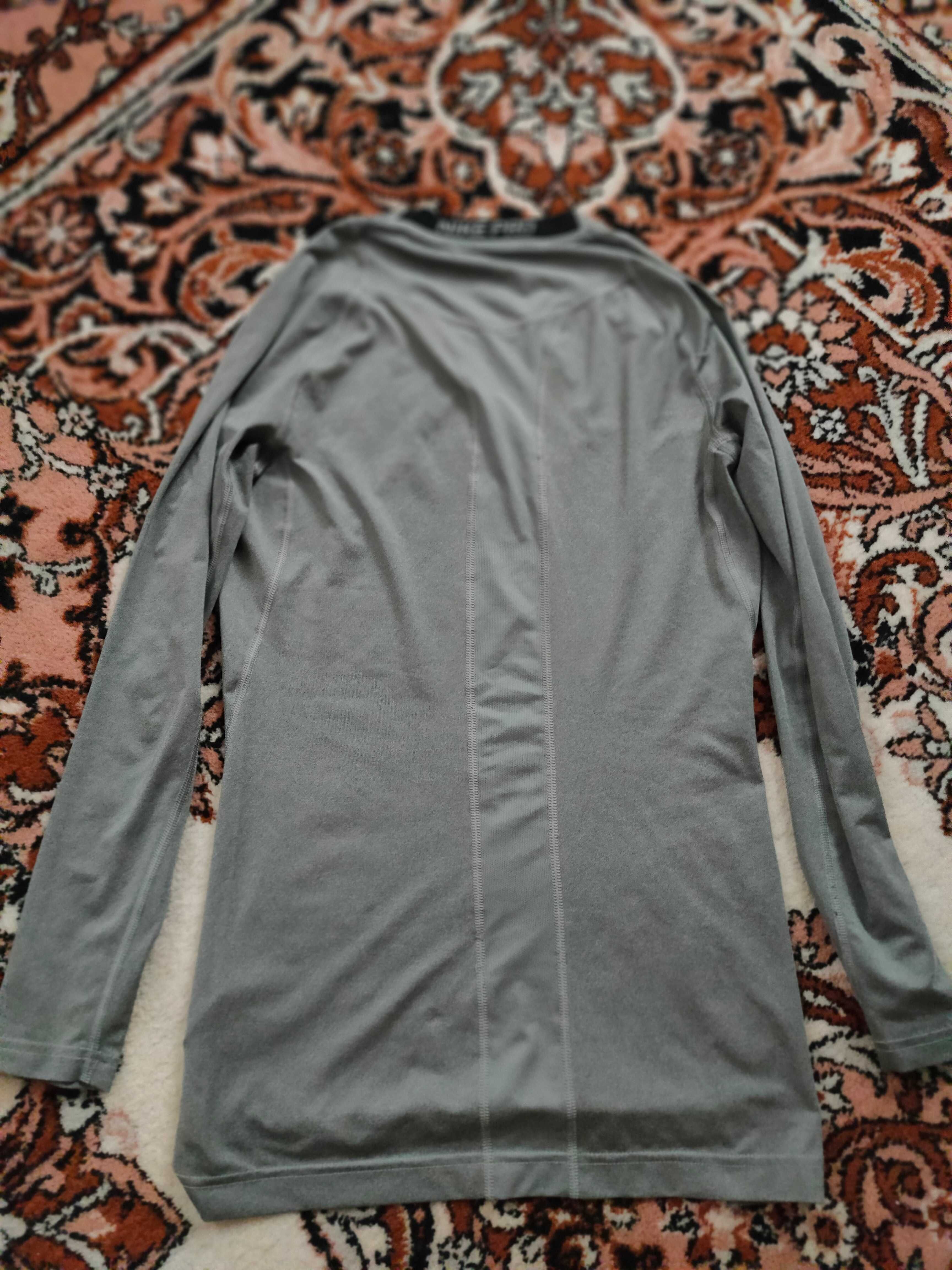 компрессионный лонгслив Nike Pro Combat Compression L.S Mock 2.0