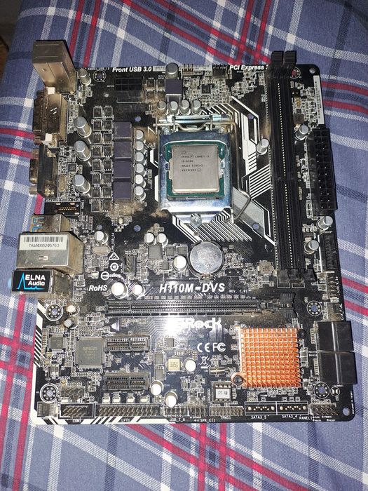 Plyta glówna ASrock H110M z intel i5-6500