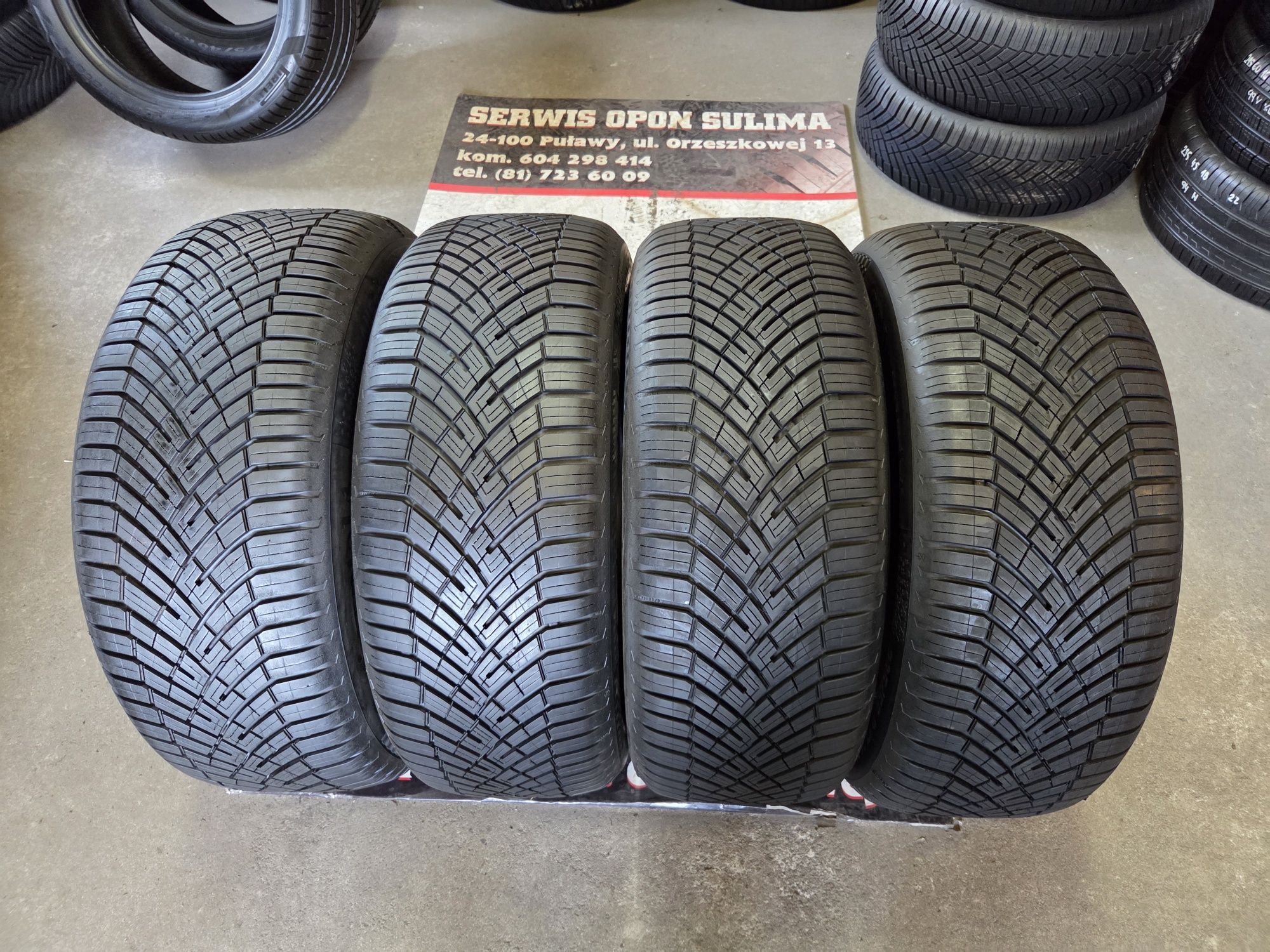 opony używane 235/55R17 Continental allseasoncontact 2