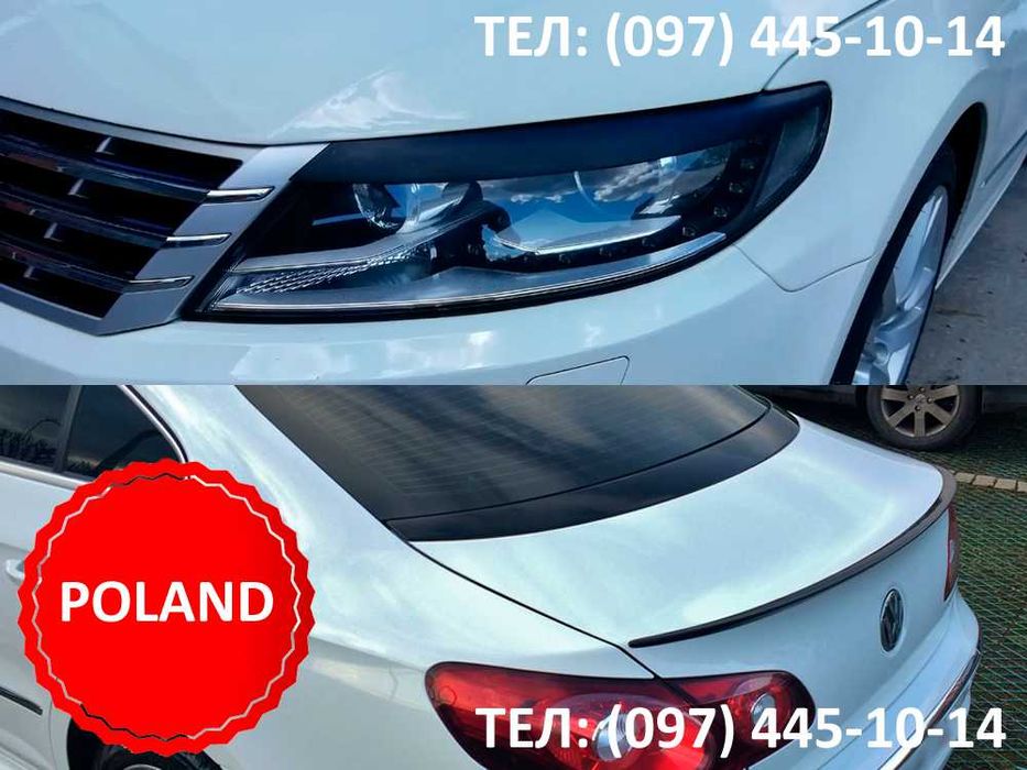 Спойлер, реснички Volkswagen Passat CC USA Europe / Пассат СС ЦЦ 08-16