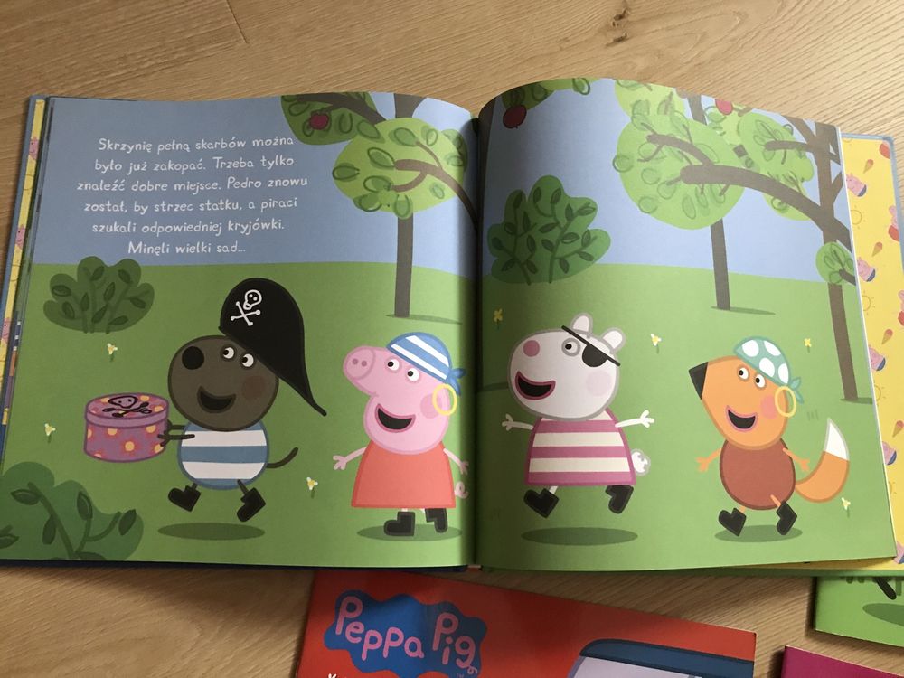 Zestaw książek Świnka Peppa 4 szt.