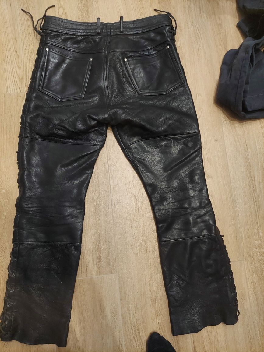 Spodnie skórzane motocyklowe męskie Hein Gericke