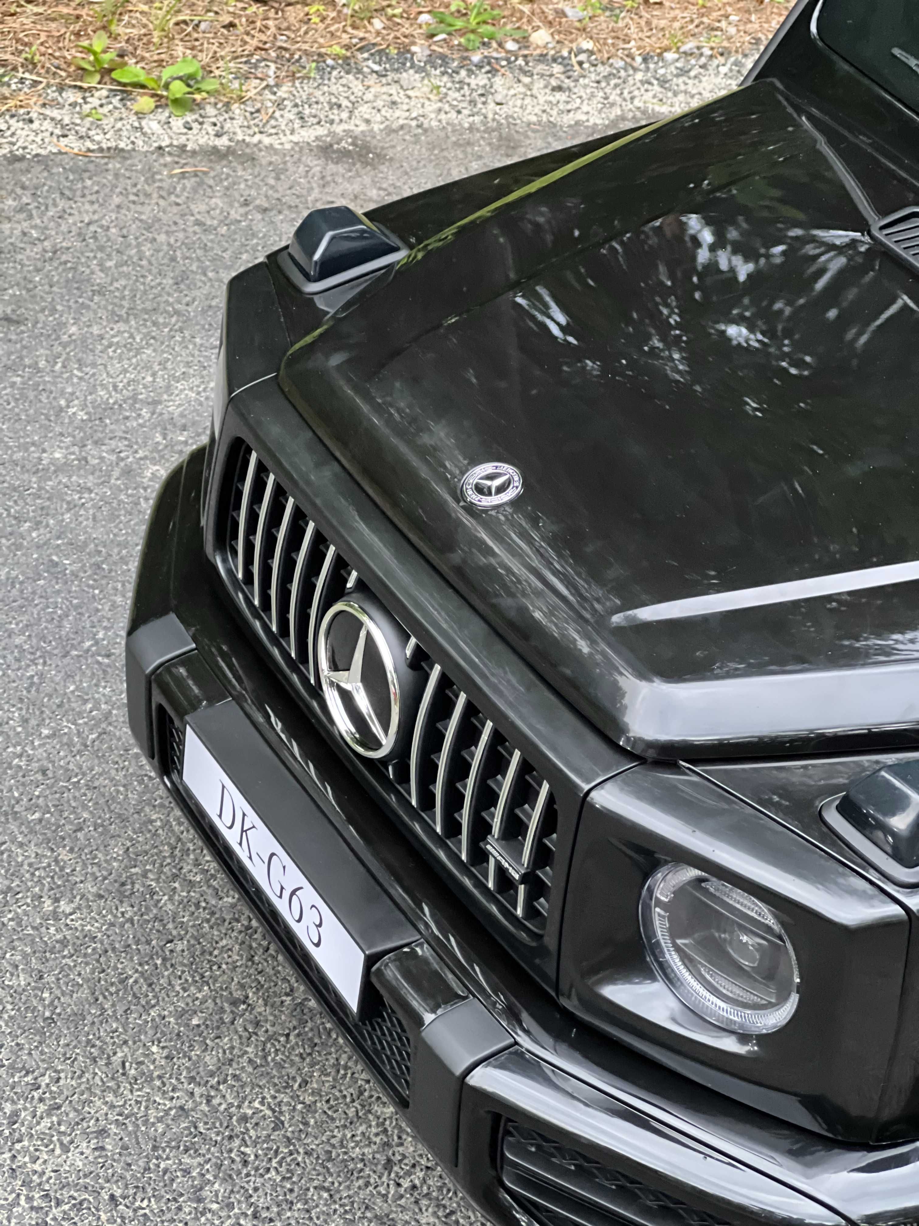 Wielki auto na akumulator MERCEDES G63 XXL 24V dla dzieci - 1,6m DŁ.
