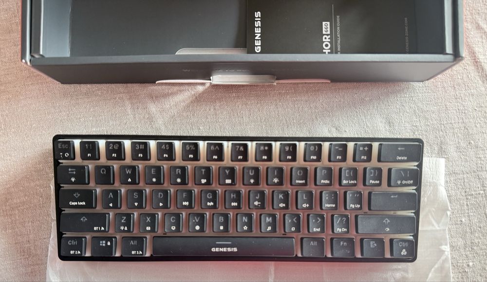 Klawiatura mechaniczna Genesis Thor 660 Black