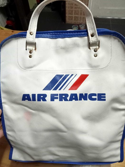 Antigo saco de viagem_Air France_Vintage