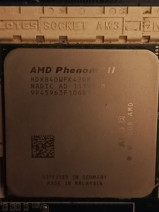 Płyta główna Gigabyte GA-M68MT-S2 + AMD Phenom II , AM3, sprawne