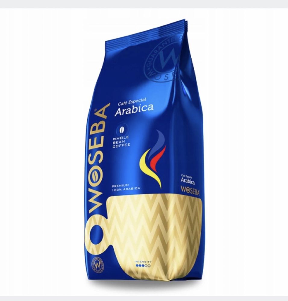Kawa ziarnista Woseba Arabica 1 kg nowa