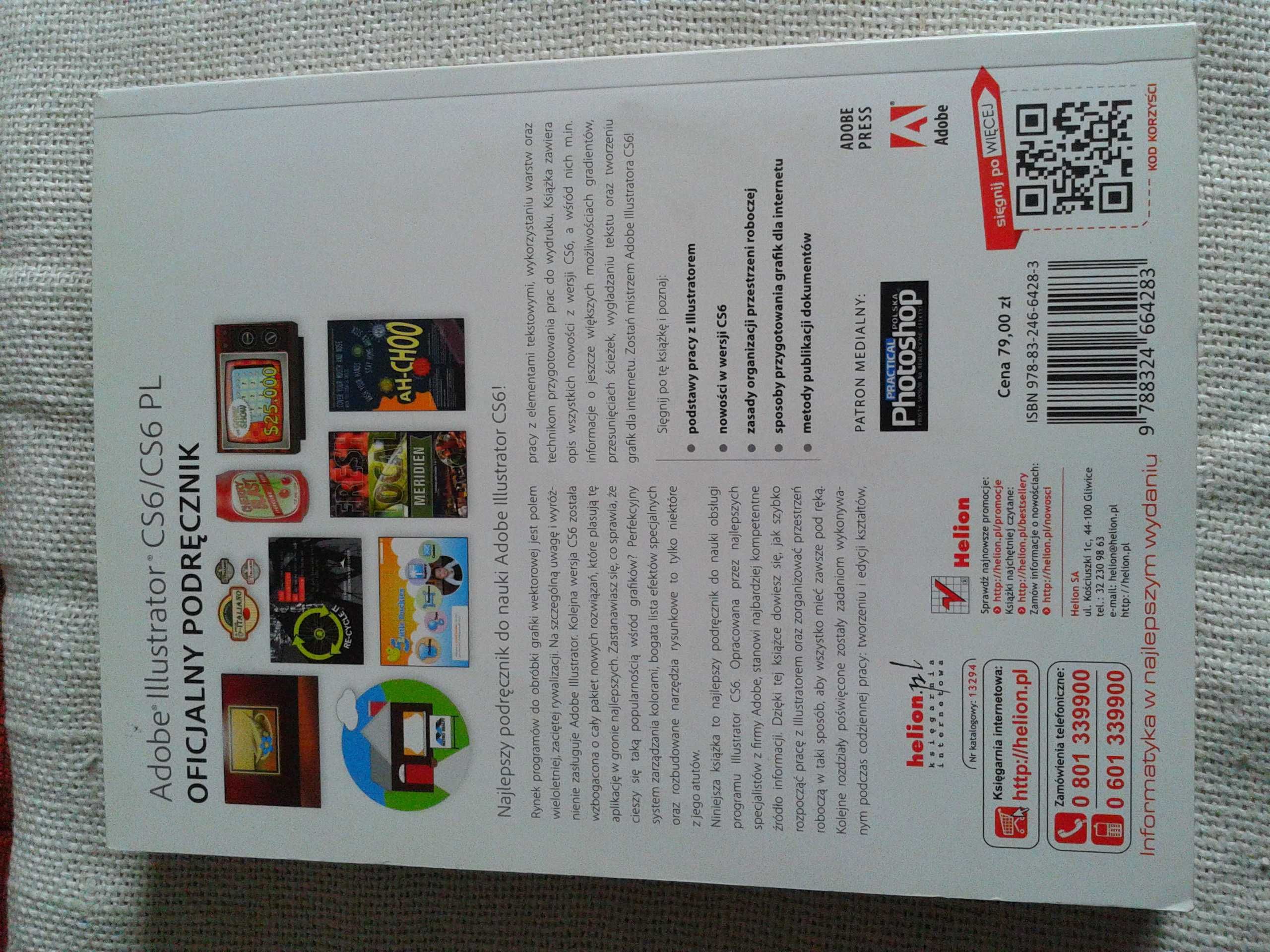 Adobe Illustrator CS6/CS6 PL + CD , Oficjalny podręcznik