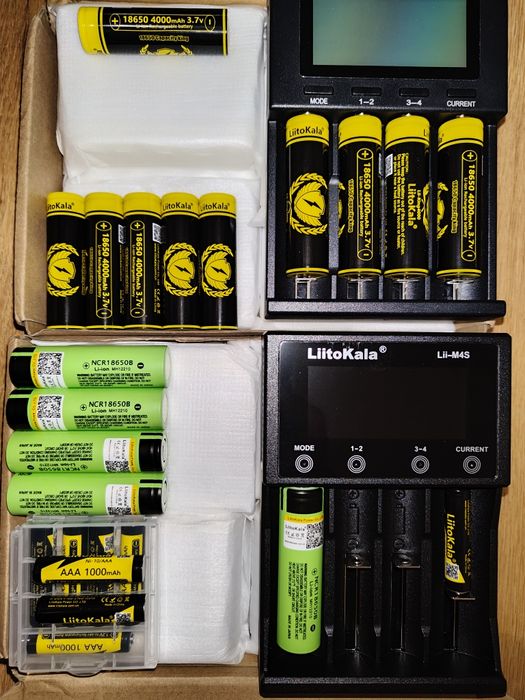 Акумулятор LiitoKala 18650 21700  AAA King 4000/6000 mAh