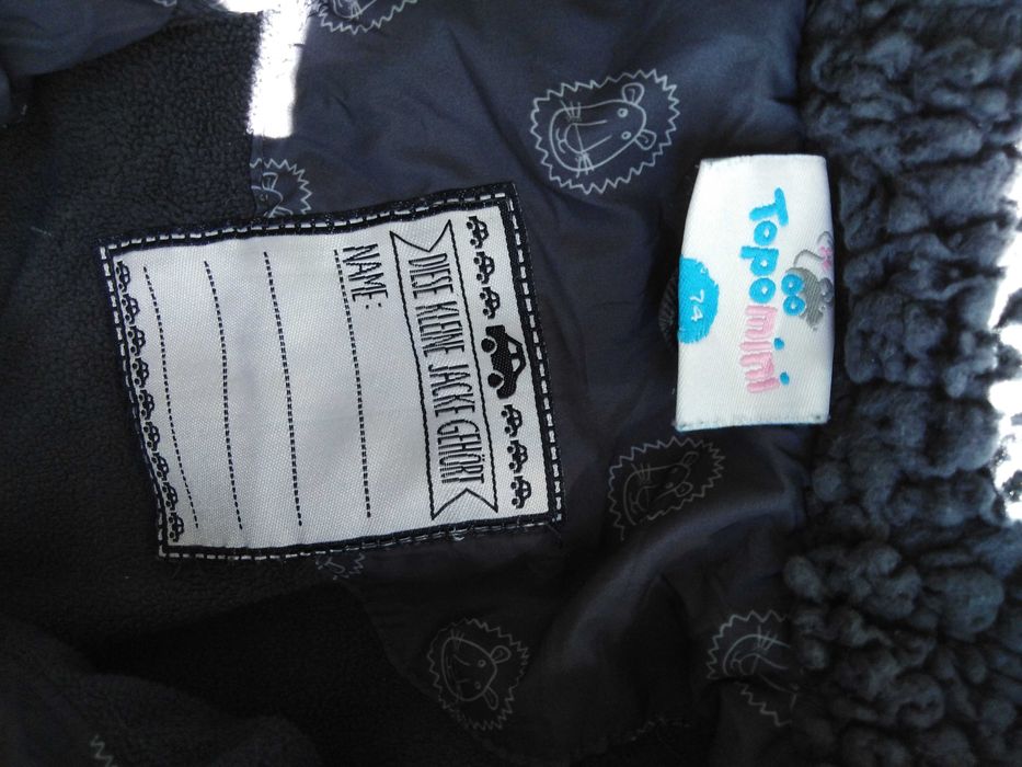 Kamizelka z kapturem Topomini