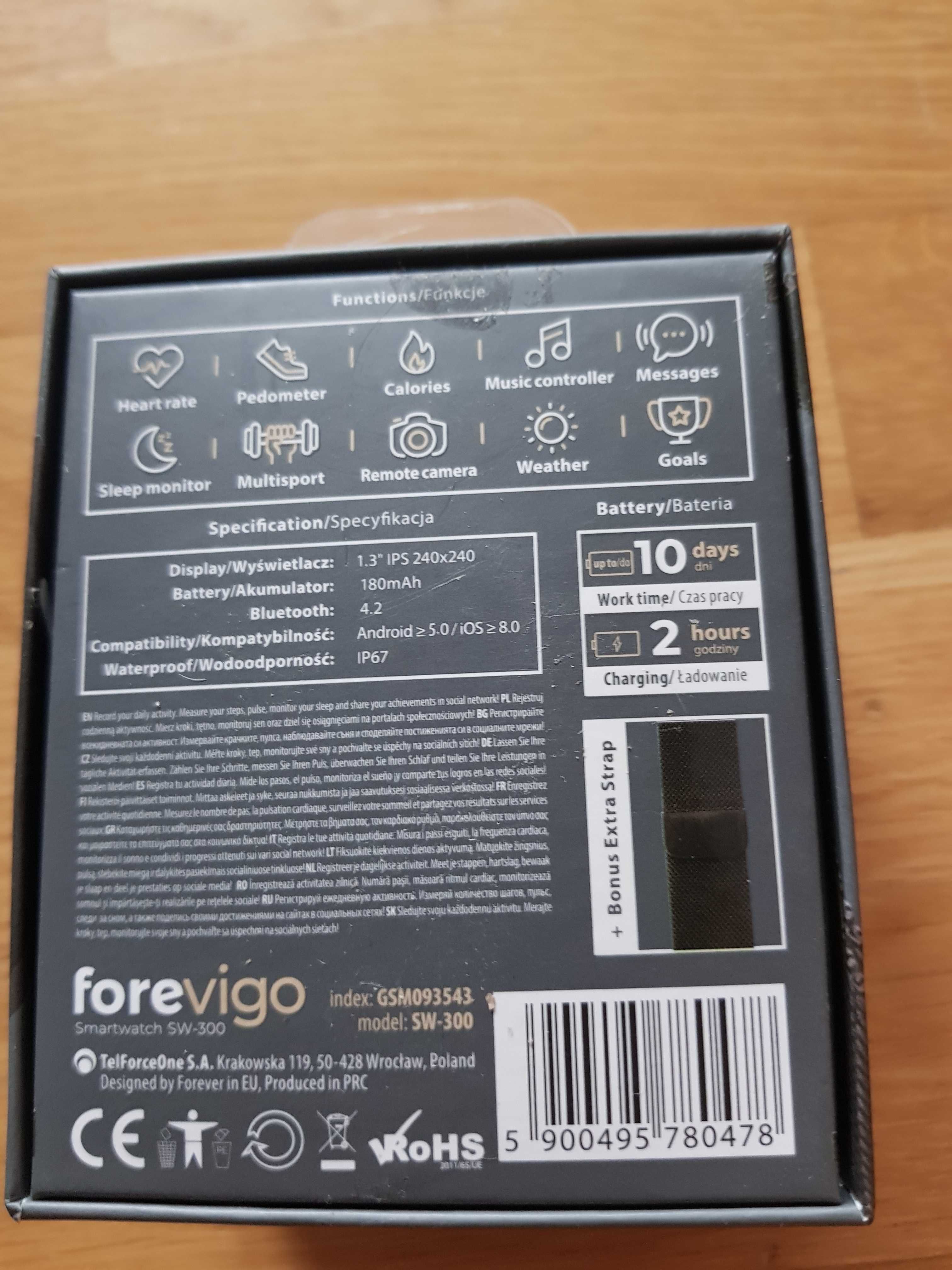 Smartwatch SW-300 Forevigo