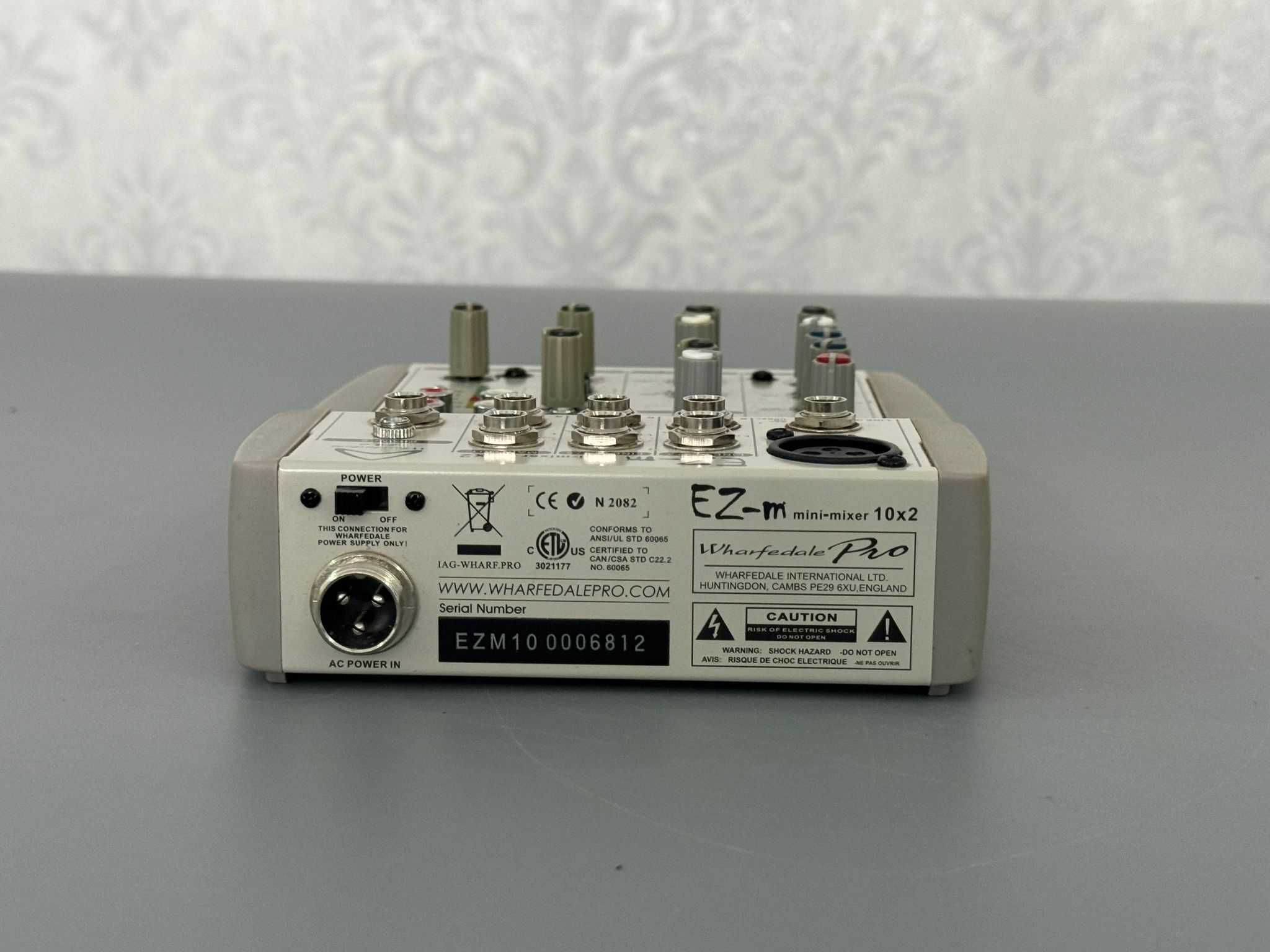 Mini Mikser Audio Wharfedale Pro EZ-m 10x2 Unikat