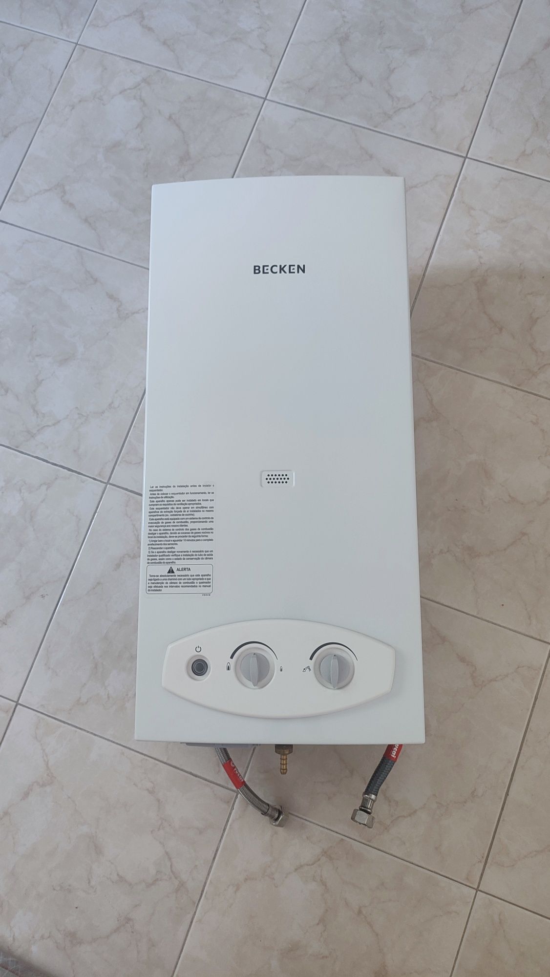 Esquentador Becken novo