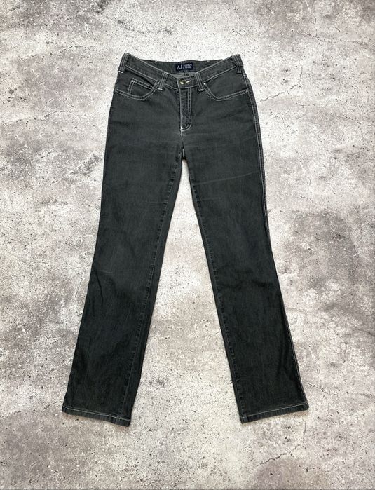 Женские джинсы брюки Armani Jeans Xs/S оригинал серые черные лофт