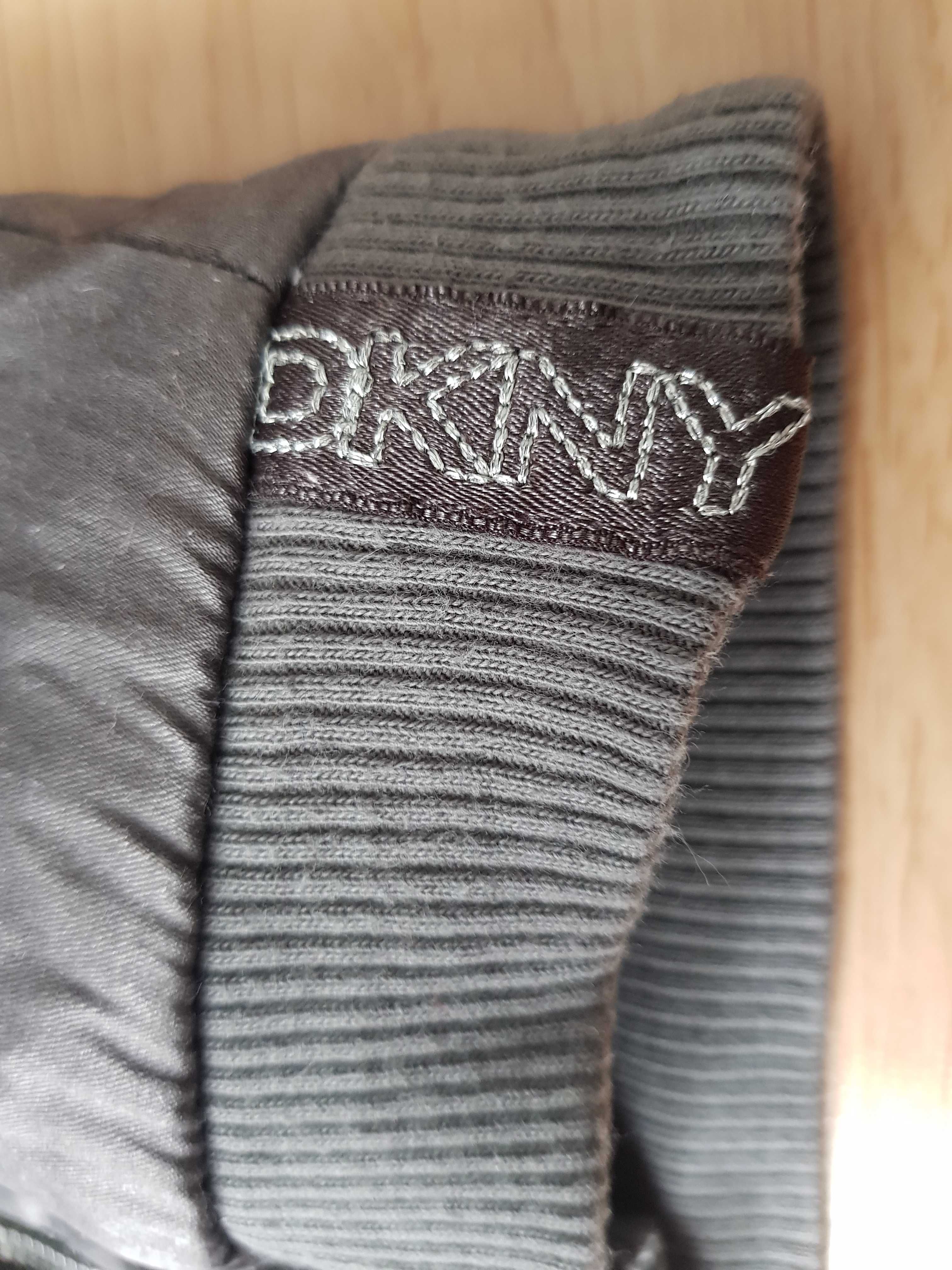 Jedwabna, wiosenna, szara kurteczka DKNY 6 m-cy na jesień