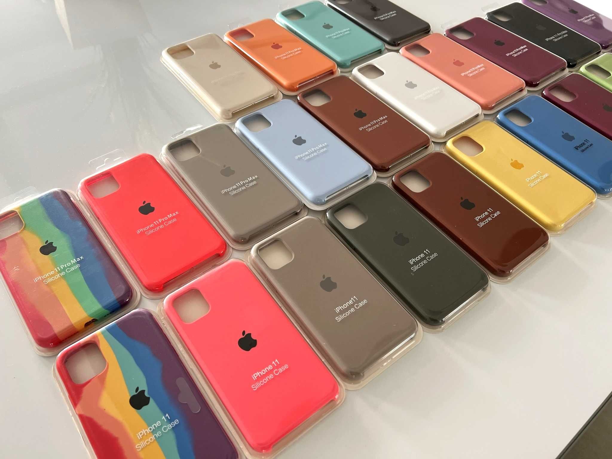 LIQUIDAÇÃO - Capas Silicone iPhone 11 Series