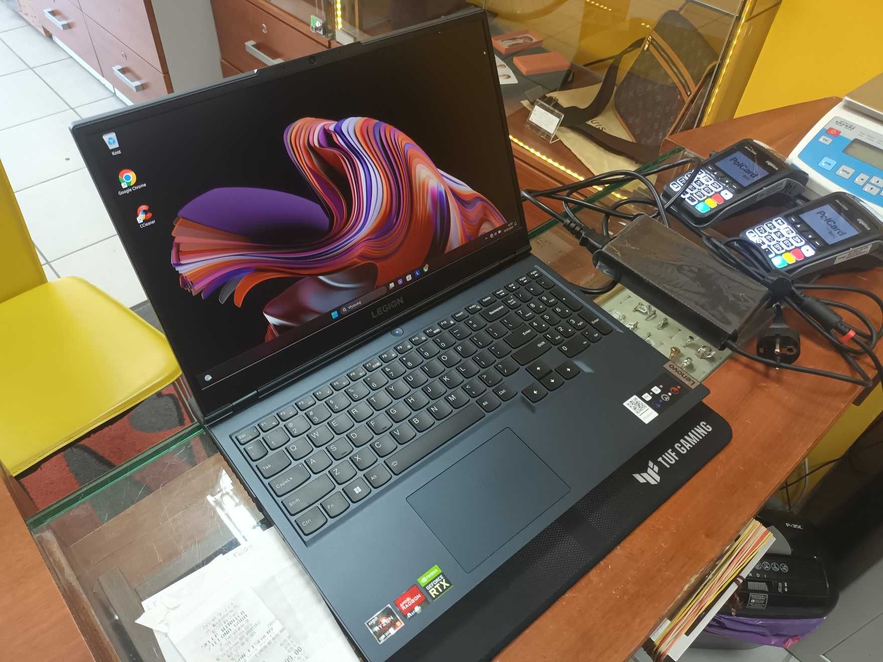 Laptop gamingowy Lenovo LEGION 5 stan idealny, gwarancja do 03.2025