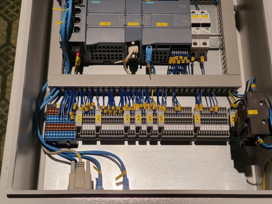 Automatyka przemysłowa, Serwis maszyn, Programowanie PLC i HMI